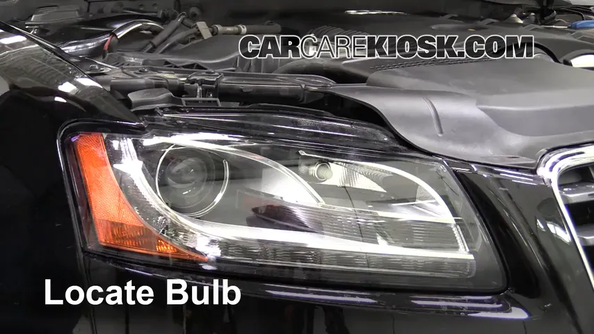 2010 Audi A5 Quattro 2.0L 4 Cyl. Turbo Lights Turn Signal - Front (replace bulb)